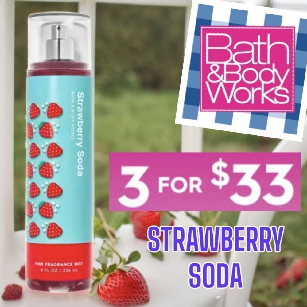 Strawberry Soda from Bath & Body Works